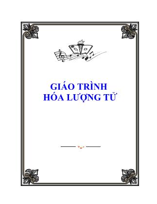 Giáo trình Hóa lượng tử