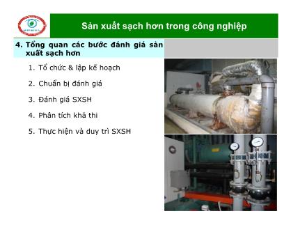 Sản xuất sạch hơn trong công nghiệp