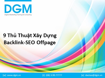 9 thủ thuật xây dựng Backlink-Seo Offpage