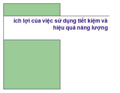 Bài giảng Kiểm tra năng lượng - Chương 1: Ích lợi của việc sử dụng tiết kiệm và hiệu quả năng lượng