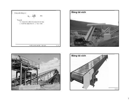 Bài giảng Quá trình và thiết bị Silicat 1 - Chương 12, Phần 2: Thiết bị vận chuyển, tiếp liệu