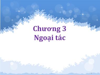 Bài giảng Tài chính công - Chương 3: Ngoại tác - Nguyễn Thành Đạt