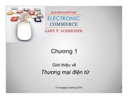 Bài giảng Thương mại điện tử - Chương 1: Giới thiệu về thương mại điện tử