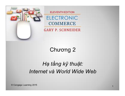 Bài giảng Thương mại điện tử - Chương 2: Hạ tầng kỹ thuật Internet và World Wide Web