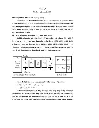 Giáo trình Các bộ vi điều khiển