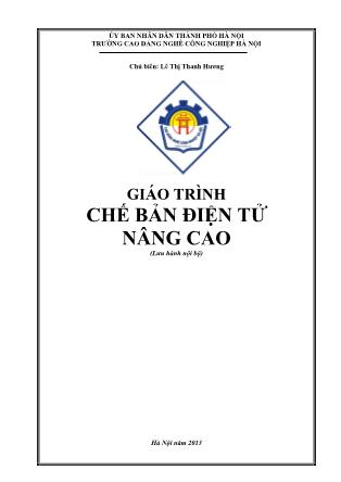 Giáo trình Chế bản điện tử nâng cao