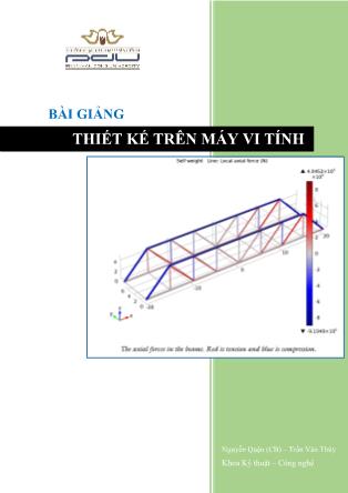 Giáo trình Thiết kế trên máy vi tính