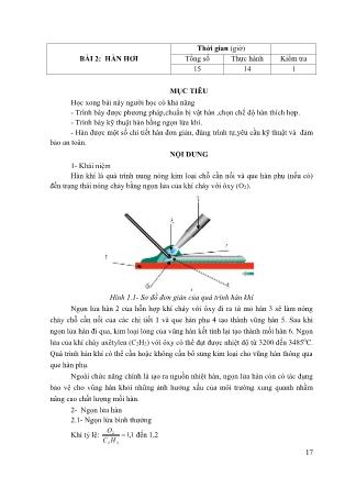 Giáo trình Thực hành hàn cơ bản (Phần 2)