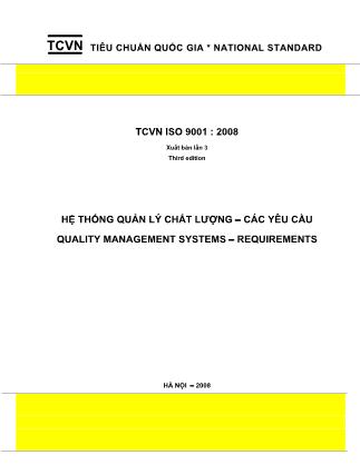 Hệ thống quản lý chất lượng − các yêu cầu