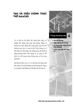 Phát triển AutoCAD 6