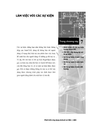 Phát triển AutoCAD 9