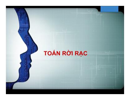 Bài giảng môn Toán rời rạc