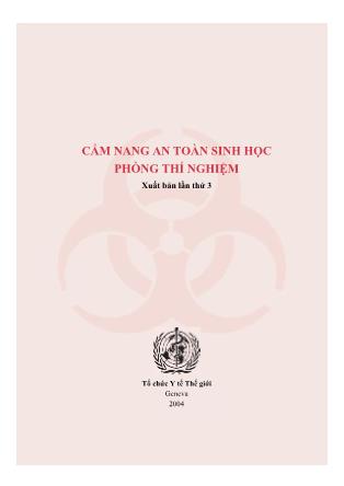 Cẩm nang an toàn sinh học phòng thí nghiệm