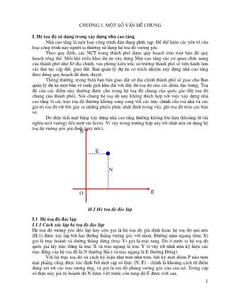 Giáo trình Công tác trắc địa trong xây dựng nhà cao tầng - Chương 1: Một số vấn đề chung