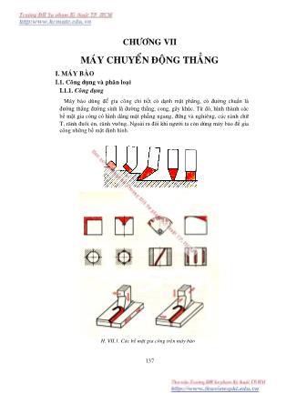 Giáo trình Máy cắt kim loại (Phần 2)