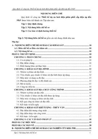 Giáo trình Thiết kế dự án lưới điện phân phối cấp điện áp đến 35kV (Phần 1)