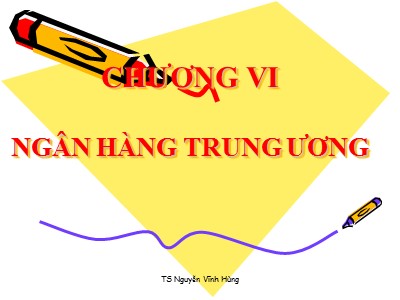 Ngân hàng trung ương - Nguyễn Vĩnh Hùng