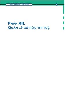 Quản lý sở hữu trí tuệ