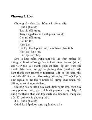 Giáo trình Lập trình hướng đối tượng (Phần 2)