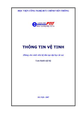 Giáo trình Thông tin vệ tinh