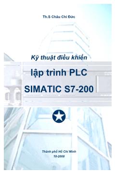 Giáo trình Kỹ thuật điều khiển Lập trình PLC Simatic S7-200 (Phần 2)