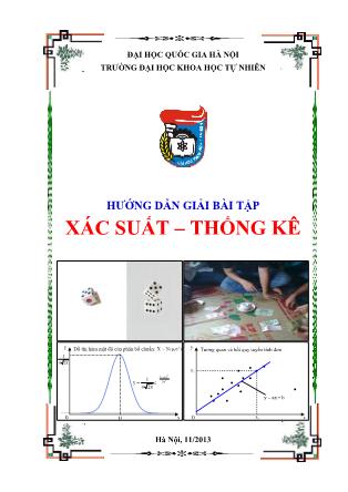 Hướng dẫn giải bài tập Xác suất -Thống kê